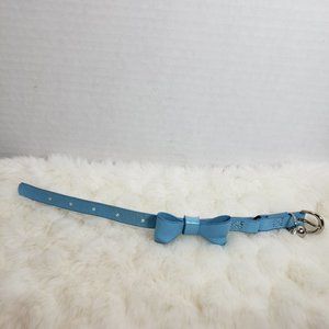 Fancy Bow Collar with Buckle Closure - 9 inch